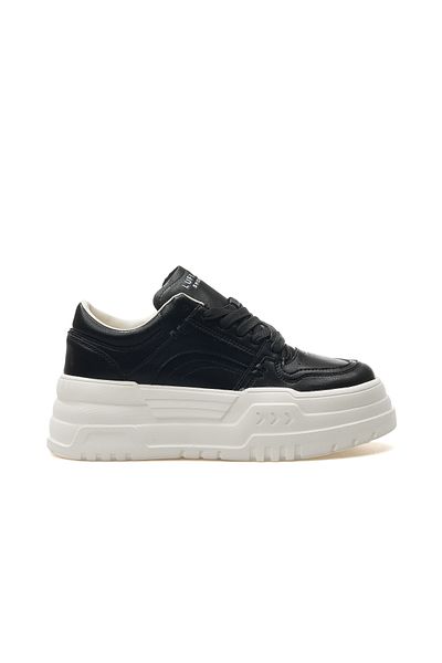 Lufian Pantofi sport Dere Magazine de damă din argint Z Black 25y 121230020