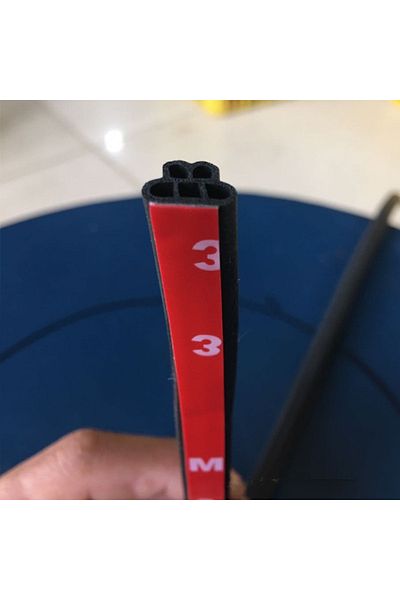 Choice 8M 8m Car Door Seal Strip Auto Rubber Sealant 5holes B Type Noise Insulation Anti-Dust Soundproofing