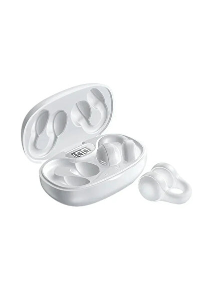 Choice سماعات أذن لاسلكية بتقنية التوصيل العظمي WHITE TWS X58، سماعات أذن ريا...