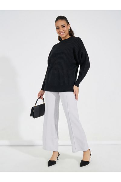 Colin's Pink Regular Fit Women's Knitwear Sweater - Cl 1061974