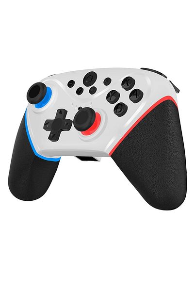 KEKEGAME WHITE Wireless Switch Controller Compatible with Switch/Lite/OLED Remote Supports Multi-Platform wit