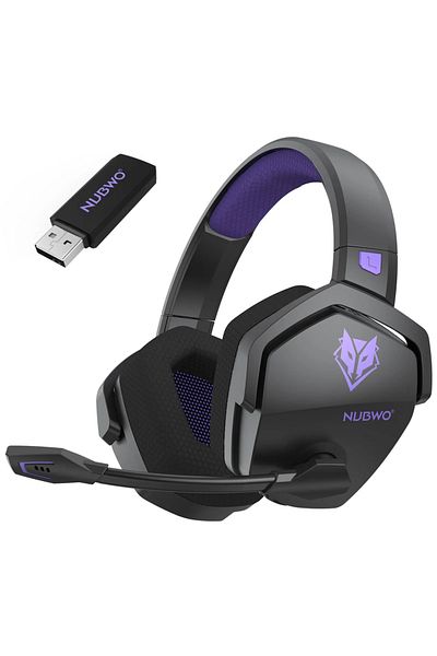 Choice Blue NUBWO G06 Dual Wireless Gaming Headset with Microphone for PS5, PS4, PC, Mobile, Switch 2.4GHz