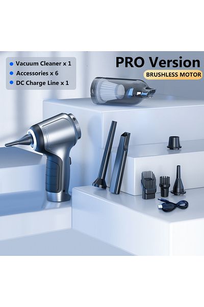 Choice Updated PRO Wireless Car Vacuum Cleaner Strong Cordless Cleaner Suction Handheld Auto Vacuum Home&Ca