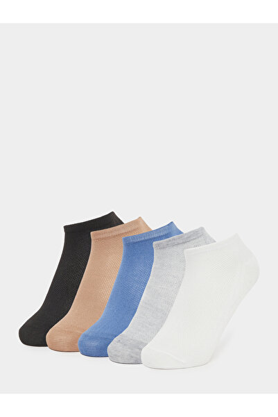 Styli Set of 5 - Plain Ankle Socks