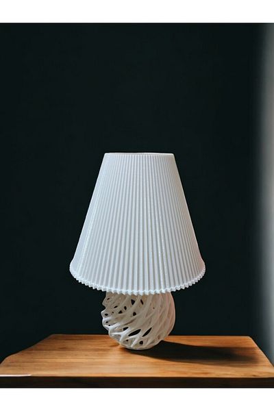 Lasirius Twister Model Special Design Lampshade and Table Lamp