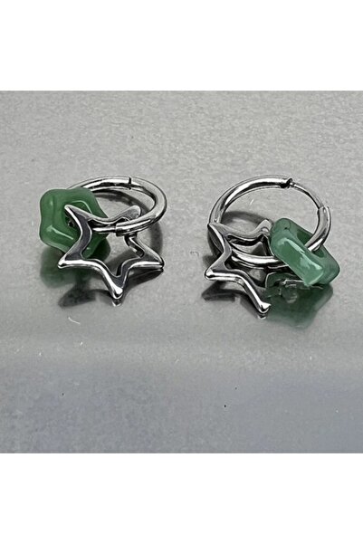 Choice أقراط متدلية على شكل نجمة خماسية الشكل من WA4035-2 للنساء والفتيات بسح...