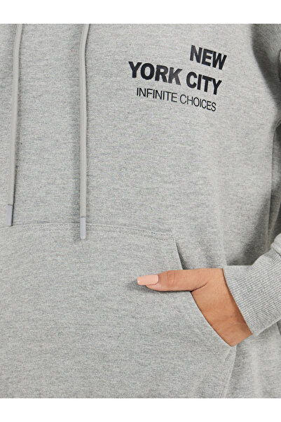 Styli Oversized Regular Length Photo Print Hoodie