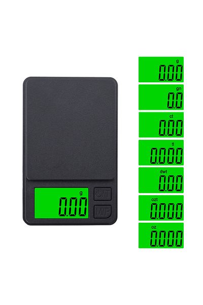 Choice 500g 0.01g 200g/500g 0.01g High Precision Mini Digital Pocket Scale Jewelry Scale, Portable Lcd Back