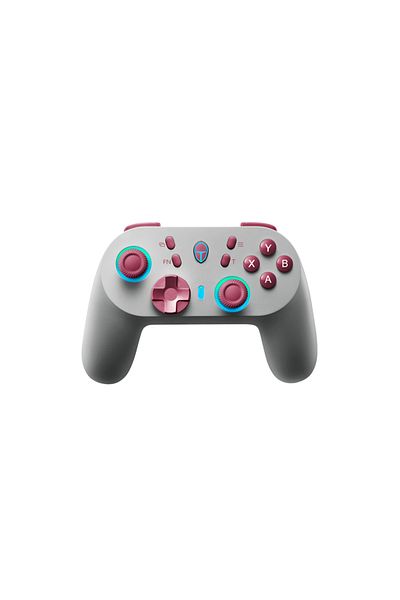Choice WHITE ThundeRobot G45 PC Edition Three-mode Wireless Gamepad Gaming Controller Hall Effect Stick Tri