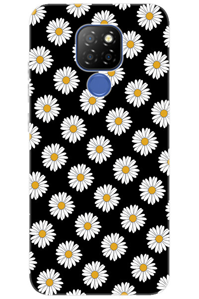General Mobile GM 20 (G301/G301d) Uyumlu Kılıf Desen Baskılı Silikon Papatya ...