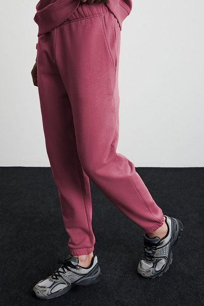 ruNadeS Unisex Standard Fit άνετο βαμβακερό Jogger φούτερ με 3 τσέπες με νήματα