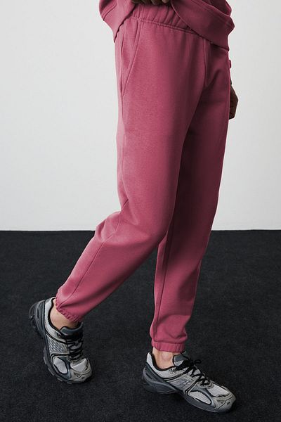ruNadeS Unisex Standard Fit άνετο βαμβακερό Jogger φούτερ με 3 τσέπες με νήματα