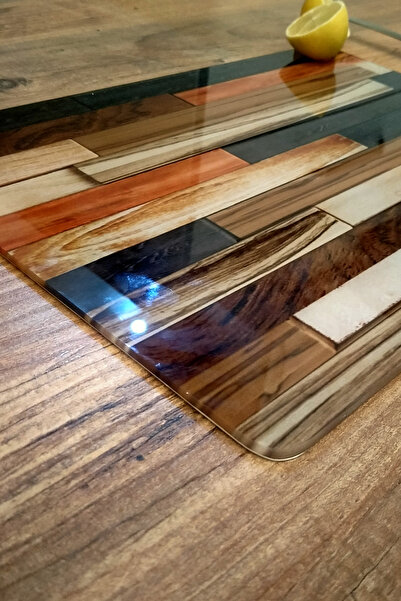 CONCEPT CAM Glass Cutting Board and Presenter, 20X30 Cm, 4 mm