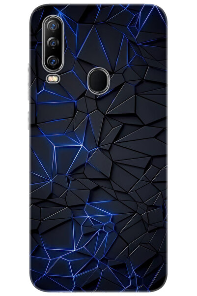 General Mobile GM 20 PRO (G501/G501d) Uyumlu Kılıf Desen Baskılı Silikon Prizmatik Tasarım STK:667 CP-X58vT5T