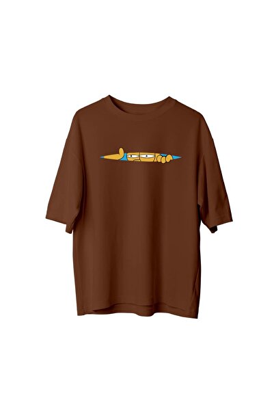 SVART WEAR Μπλουζάκι Simpson με τύπωμα oversized Unisex T-shirt