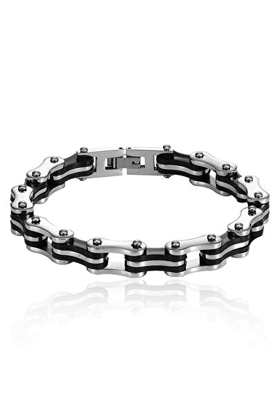 Choice YA0520-1 Punk Rock Biker 316L Stainless Steel Mens Bracelet Fashion Je...