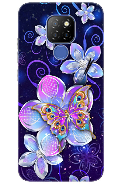 General Mobile GM 20 (G301/G301d) Uyumlu Kılıf Desen Baskılı Silikon Kelebek ...