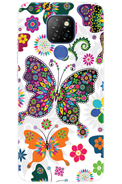 General Mobile GM 20 (G301/G301d) Uyumlu Kılıf Desen Baskılı Silikon Renkli K...