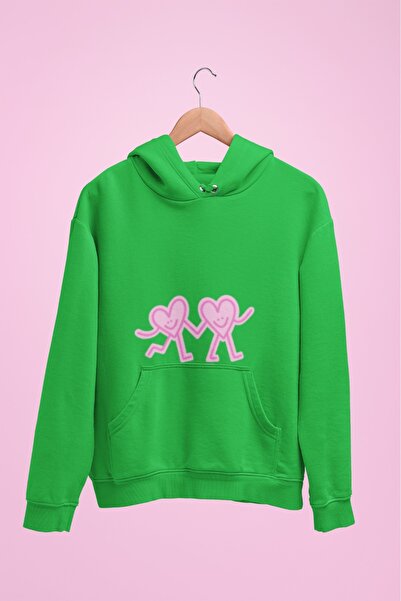 Butik Hanorac unisex cu mânecă lungă, cu 2 fire, CEP TOP HAND IN HAND HEARTS ...