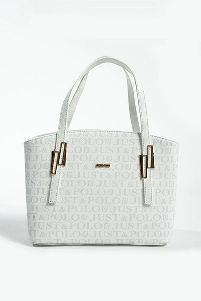 Just Polo Women's Long Cross Strap 3 Compartment Shoulder & Hand Bag