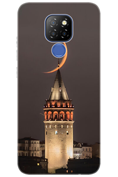 General Mobile GM 20 (G301/G301d) Uyumlu Kılıf Desen Baskılı Silikon Galata K...