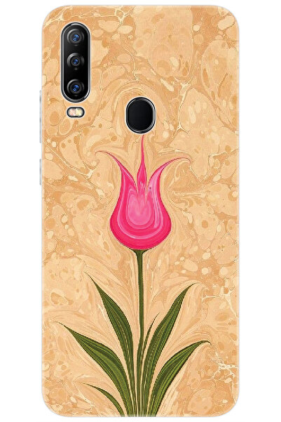 General Mobile GM 20 PRO (G501/G501d) Uyumlu Kılıf Desen Baskılı Silikon Lale...