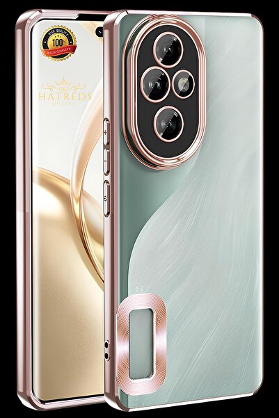 Hatreds Honor 200 Pro Kılıf Logo Gösteren Lazer Kesim Kamera Korumalı Kapak