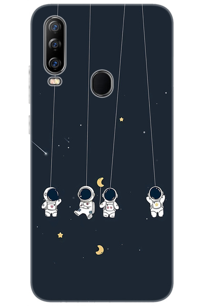 General Mobile GM 20 PRO (G501/G501d) Uyumlu Kılıf Desen Baskılı Silikon Astr...