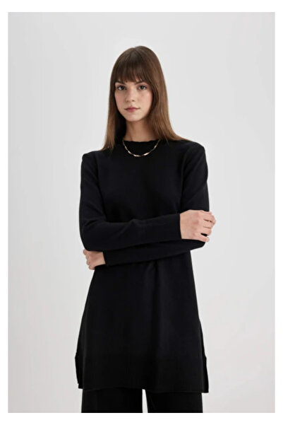 DeFacto Women's Tunic Model H3431 Az - Black Stylish Women's Top
