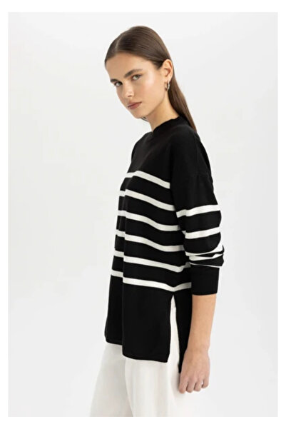 DeFacto Γυναικείο τουνίκ Defacto S7517AZ BASIC DARK TALAK (ΚΑΤΑΣΤΑΣΕΙΣ ΚΑΤΑΣΤΡΟΦΗΣ)