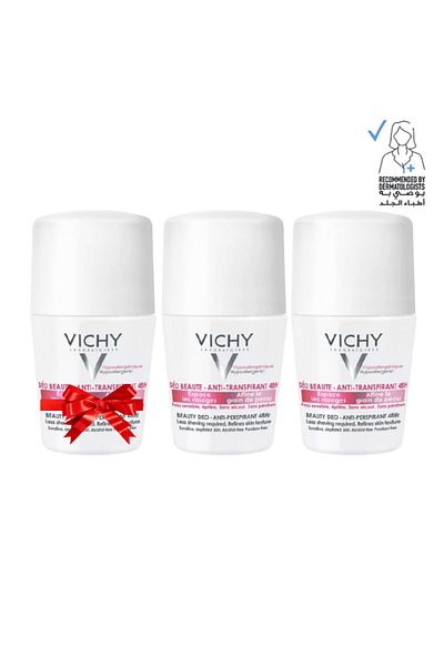 Vichy 1+1+1 Amazing 48h Antiperspirant Deodorant for Women - 50ml
