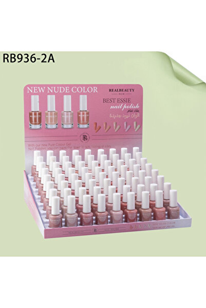 real beauty طلاء اظافر 9 لون 72 قطعة