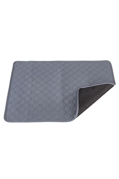 Choice 70x50cm Grey Dog Pet Pet Accessories Washable Reusable Training Pad Urine Absorbent Waterproof Diape