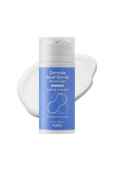 Purito Pureto Dermaid Relief Barrier Moisturizer - Deep Hydration and Soothing for Sensitive and Dry Skin 100ml