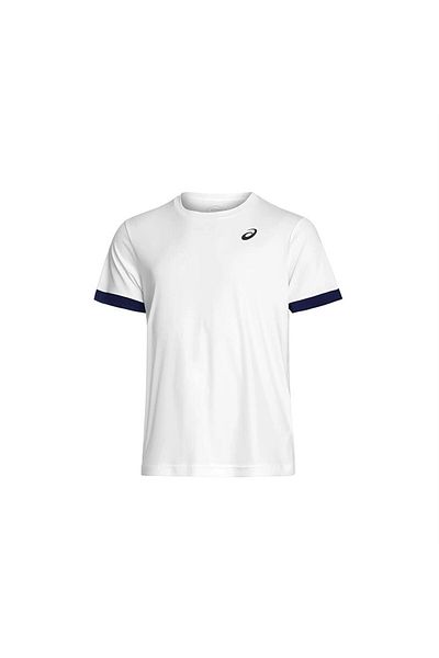 Asics Αγόρια Tennis Ss Top Παιδικό T-Shirt 2044A036-102 Λευκό