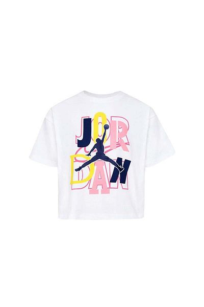 Nike Jordan Jdg Outside Apartment Kids T-Shirt White 45C202-001