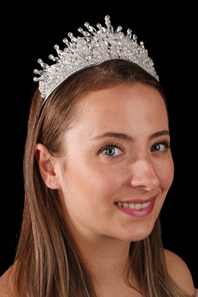 ESPEREST Coroana speciala prințesa pentru mirese Coroana costumului de mireas...