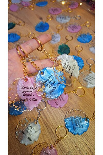 SevgiliAtolyemm Epoksi Anahtarlık Nikah Nişan Söz Kına Doğum Günü Bebek Mevli...