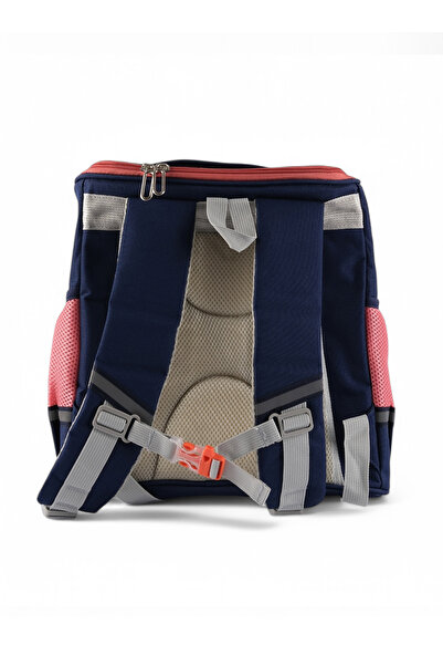 ROSECENTERBAZAAR Spine Protection New British Style 1-3 Grade Boys and Girls Cross-Section Primary School Bag (Imported)