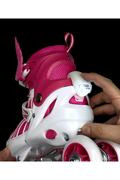 Depomiks Avm 4 Wheel Balance Practice Skating Equipment Angel Wing Night Warning Leds Skating Accessories