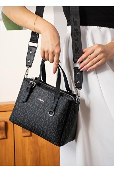 Just Polo JUSTPOLO KADIN 4 BÖLMELİ EL VE OMUZ ÇANTASI