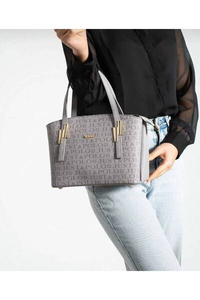 Just Polo Women's Hand and Shoulder Bag 26X20Cm Large Size 5 Compartments New Season Justpolo Tyc0Tm2066