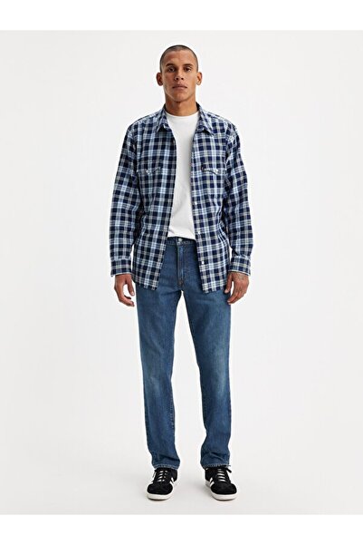 Levi's Erkek Dark Indigo - Worn In Jean (Model Kodu: A208100340 )
