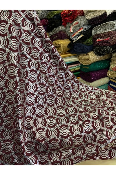 MEKİK MANİFATURA Тканина з блискітками