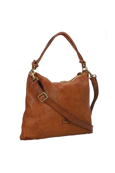 Campomaggi Ebano Schultertasche Leder 42 cm