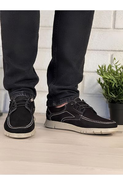 OXİ Ghattix Men's Genuine Leather Seasonal Shoes