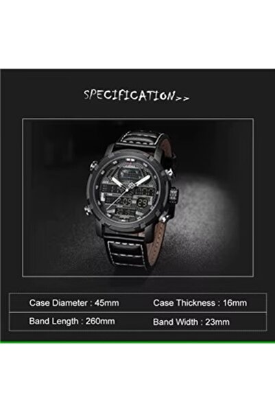 Skmei Naviforce Stylish Design Men's Wristwatch 9160