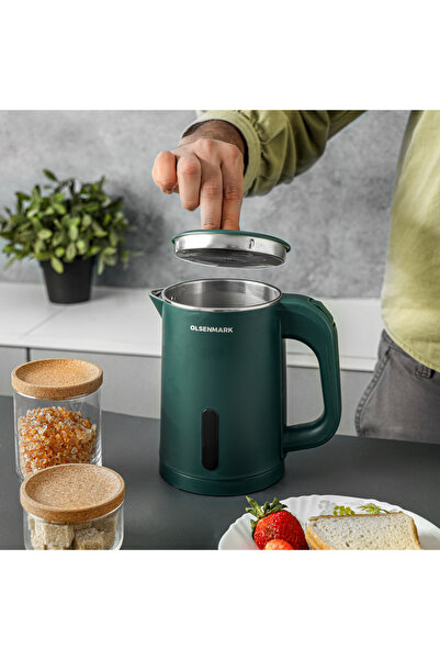 Olsenmark Electric Kettle 1.0 L 2200 W Omk2253 Super