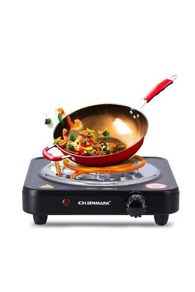 Olsenmark Single Burner Electric Hot Plate 1000 W Omhp2278 Induction Cooker