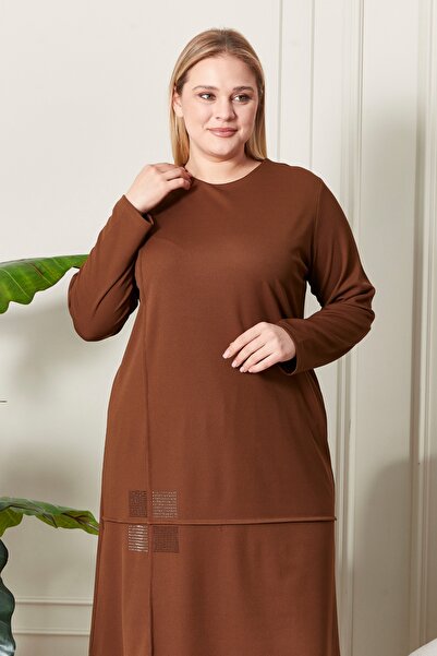 Ferace Γυναικείο σετ εποχιακό χτενισμένο βαμβακερό σε μέγεθος